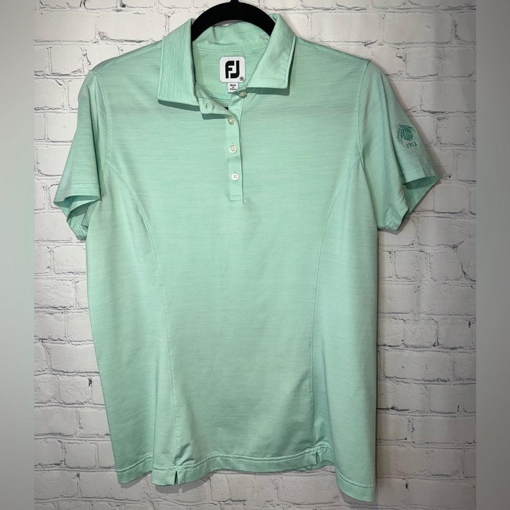 FootJoy size medium mint green women’s polo